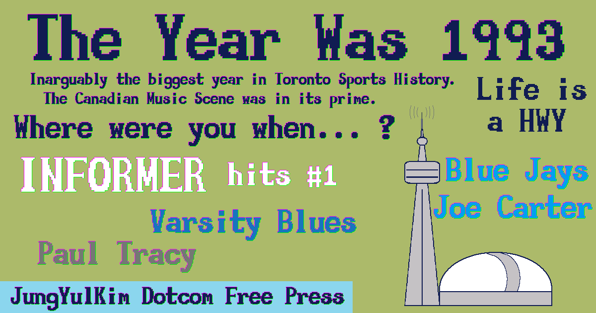 Shows the CN Tower, then some stuff which is the same as the page title.